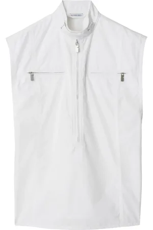 Burberry Top con media cremallera