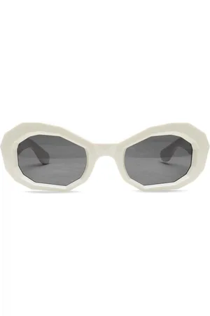 AMIRI Gafas de sol Honeycomb White