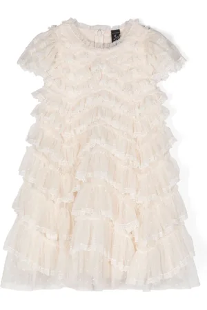 Needle & Thread Vestido de fiesta con volantes