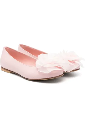 ANDREA MONTELPARE Bailarinas con apliques florales