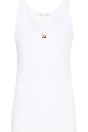 Maison Kitsuné Top sin mangas con motivo Fox