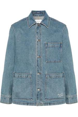 Maison Kitsuné Chaqueta vaquera con cuello italiano