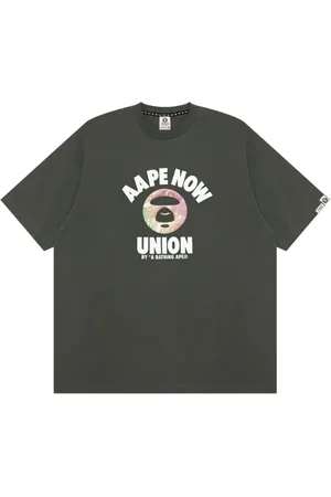 A Bathing Ape Camiseta con logo estampado