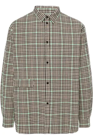 HENRIK VIBSKOV Camisa Hole a cuadros