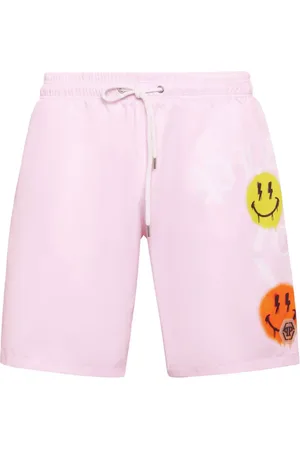 Philipp Plein Bañador con logo estampado