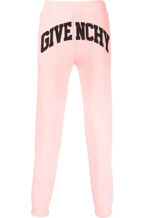 Givenchy Pantalones de chándal con logo bordado