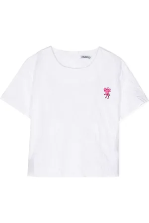 Kindred Camiseta con bordado animal