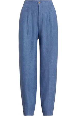 Ralph Lauren Pantalones ajustados de talle alto