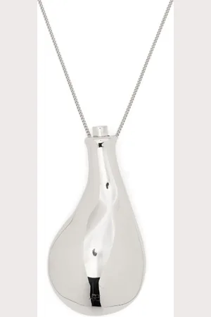 Courrèges Collar con colgante Flask