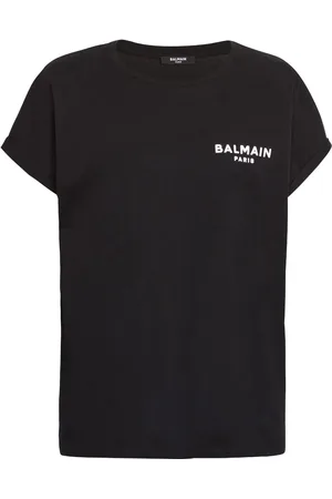 Balmain Camiseta con logo estampado