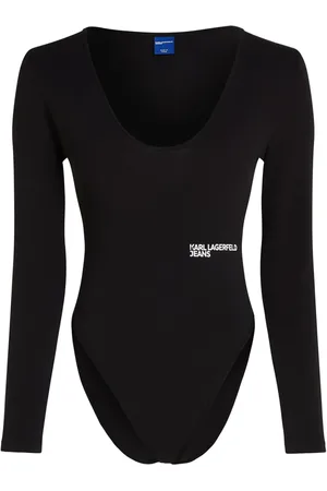 Karl Lagerfeld Body con logo estampado