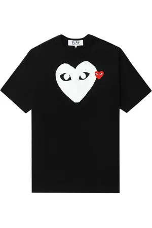Comme des Garçons Camiseta Heart Logo