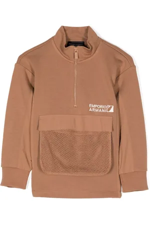 Emporio Armani Sudadera con logo bordado