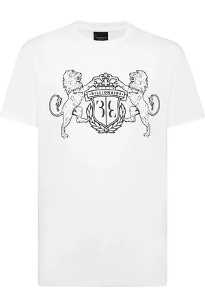 BILLIONAIRE Camiseta con logo bordado
