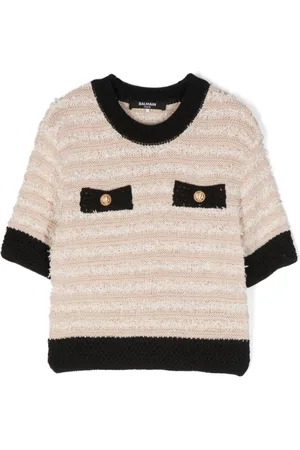 Balmain Top con botones decorativos