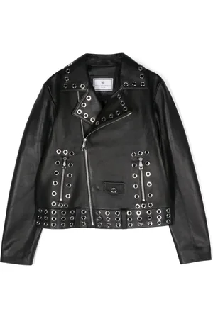 Philipp Plein Chaqueta con ojales