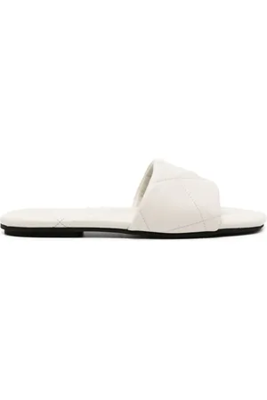 Emporio Armani Sandalias acolchadas con motivo Eagle