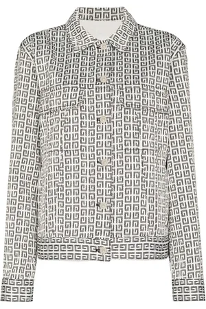 Givenchy Chaqueta vaquera con motivo 4G en jacquard