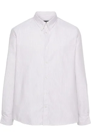 A.P.C. Camisa con logo bordado