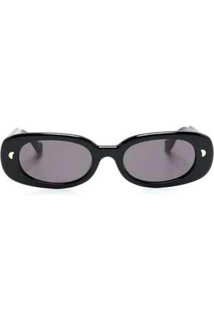 Nanushka Gafas de sol Aliza con montura oval