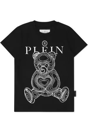 Philipp Plein Camiseta con estampado de oso