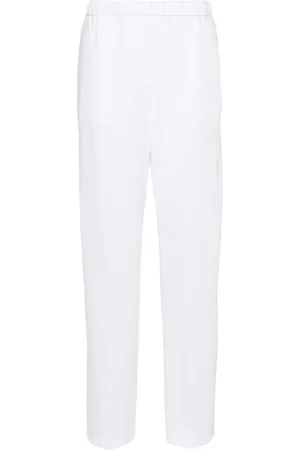 Fabiana Filippi Pantalones tapered con ribete