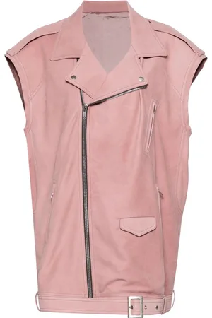 Rick Owens Chaleco estilo biker