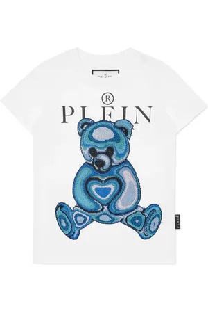 Philipp Plein Camiseta con detalle de cristales