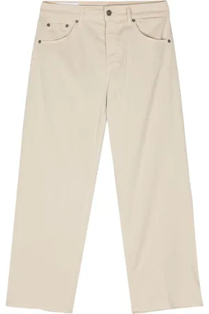 Dondup Pantalones rectos de talle medio