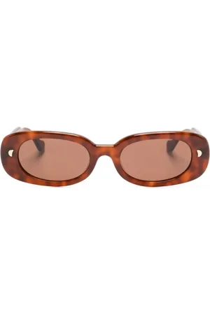 Nanushka Gafas de sol Aliza con montura oval
