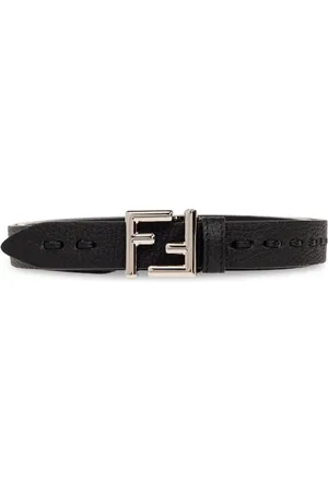 Fendi Cinturón con placa del logo