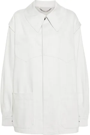 Maison Margiela Chaqueta vaquera con cuello oversize
