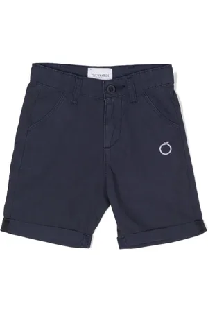 Trussardi Bermudas chino con logo bordado