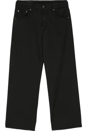 Dondup Pantalones rectos de talle medio