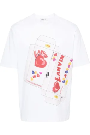 Lanvin Camiseta con dulce estampado