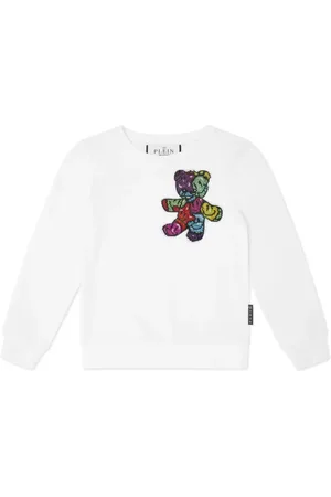 Philipp Plein Sudadera con detalles de cristal