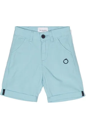 Trussardi Bermudas chino con logo bordado