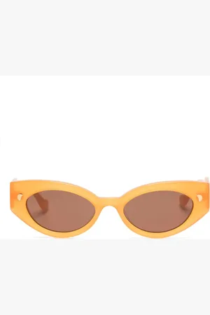 Nanushka Gafas de sol Azalea con montura oval