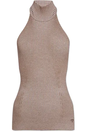 Fendi Top con cuello halter
