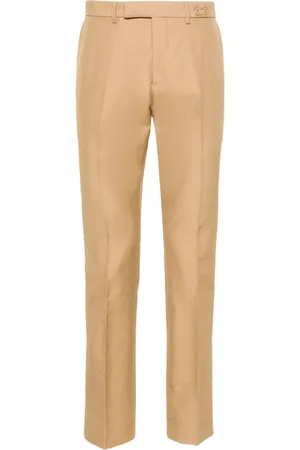 Gucci Pantalones de vestir con detalle Horsebit