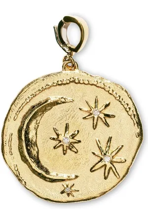 Azlee Cadena Cosmic grande en oro amarillo de 18 ct con diamantes