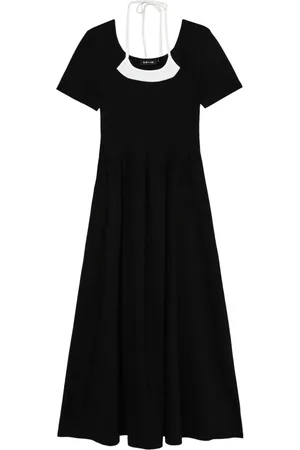 tout a coup Vestido midi con cuello halter