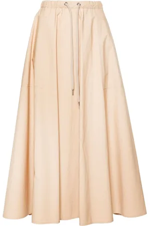 Moncler Falda midi acampanada