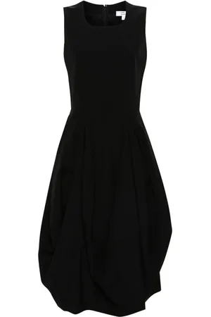 Comme des Garçons Vestido midi acampanado