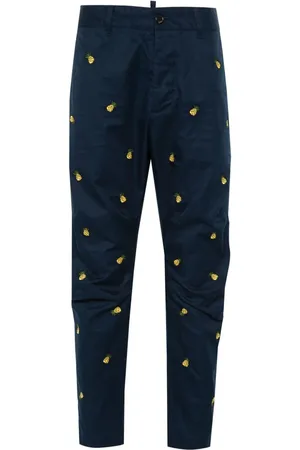 Dsquared2 Pantalones chinos Embroidered Fruits