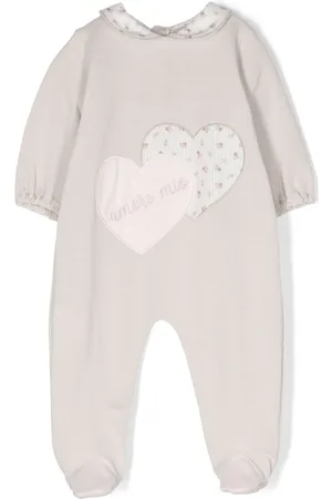 LA STUPENDERIA Pijama con parche con corazón