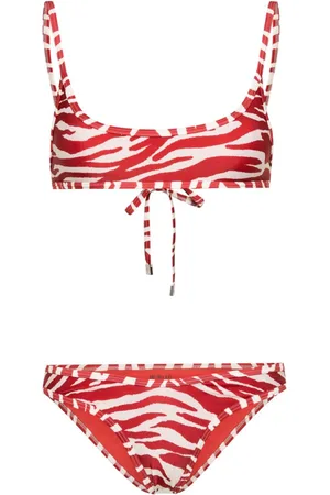 The Attico Bikini con motivo abstracto