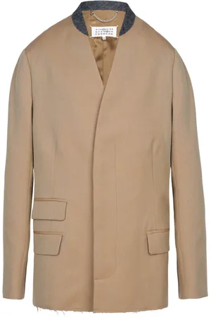Maison Margiela Blazer sin cuello con botones