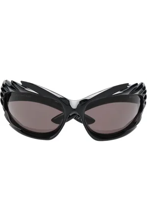 Balenciaga Gafas de sol Spike estilo biker