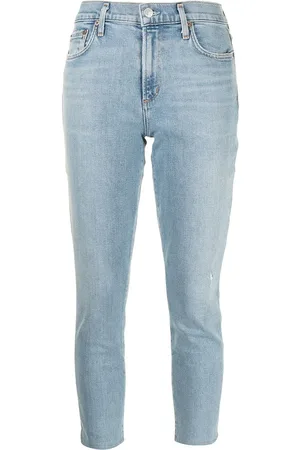 AGOLDE Vaqueros skinny con efecto envejecido